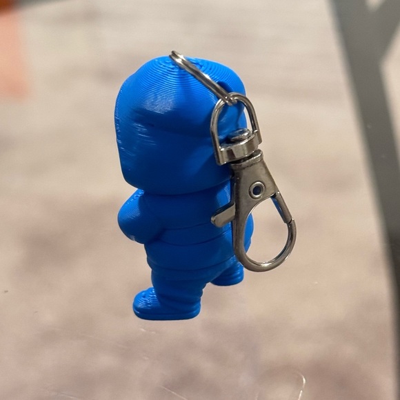 3D Printed 2 SET Skull Hoodie Keychains. Pick colors. - Picture 3 of 5